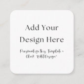 Enclosure Card Informatiekaartje (Voorkant)