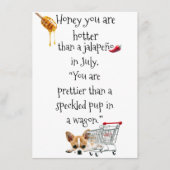 Enclosure Card Informatiekaartje (Voorkant)