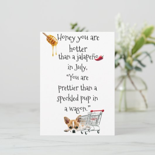 Enclosure Card Informatiekaartje (Staand voorkant)