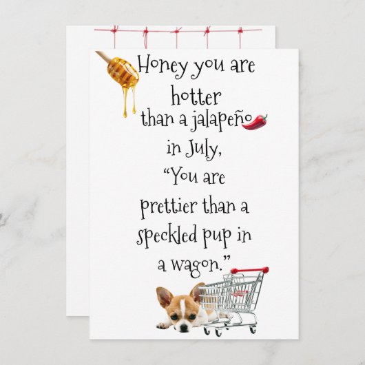 Enclosure Card Informatiekaartje (Voorkant / Achterkant)