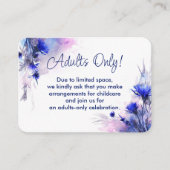 Enclosure Card Informatiekaartje (Voorkant)