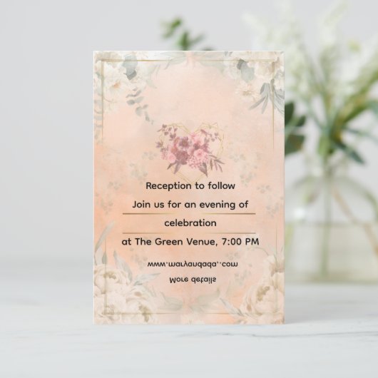 Enclosure Card Informatiekaartje (Staand voorkant)