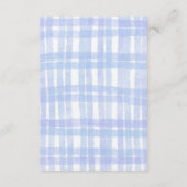 Enclosure Kaart BOEKEN VOOR BABY baby shower (Achterkant)