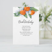 Enclosure Kaart BOEKEN VOOR BABY baby shower (Staand voorkant)