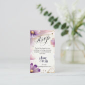 Enclosure Kaart - Scan Me RSVP QR-code (Staand voorkant)