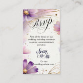 Enclosure Kaart - Scan Me RSVP QR-code (Voorkant)