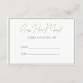 Enclosure Kaart voor Vrijgezellenfeest. (Voorkant)