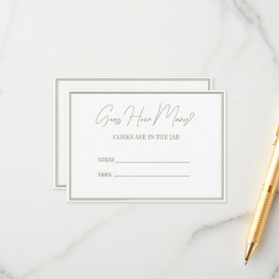 Enclosure Kaart voor Vrijgezellenfeest.