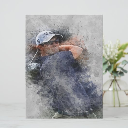 Encore Adam Scott Menu (Staand voorkant)