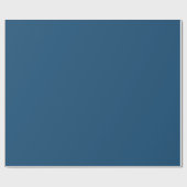 Encore Blau Effen Kleur Cadeaupapier (Vlak)