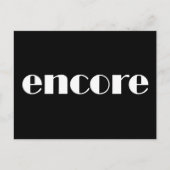 Encore Briefkaart (Voorkant)
