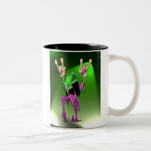 Encore Green Lights Tweekleurige Koffiemok