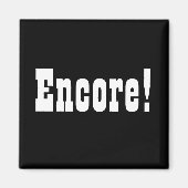 Encore! Vierkante magneet (Voorkant)