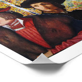 Encounter in the Woods - collage art Poster (Hoek)