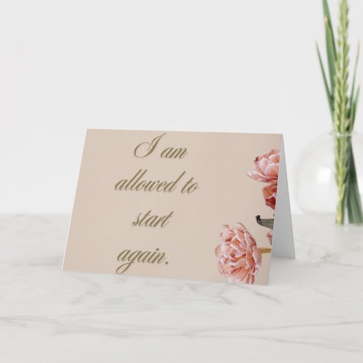 Encouragement Card Bedankkaart (Voorkant)