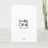 Encouragement for Believers Card Kaart (Achterkant)