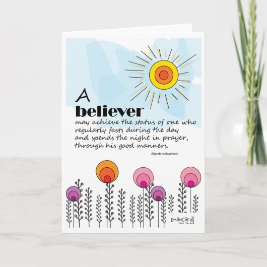Encouragement for Believers Card Kaart (Voorkant)