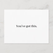 Encouragement Greeting Card Briefkaart (Voorkant)