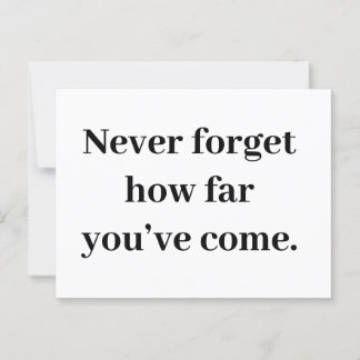 Encouragement Journey Card Briefkaart