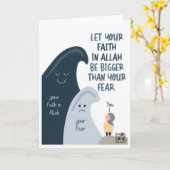 Encouragement - Muslim Kaart (Gele Bloem)