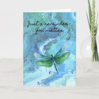 Encouragement support kaart