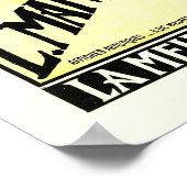 ENCRE L MARQUET Eugene Grasset Art  Poster (Hoek)