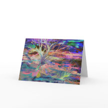 Encroachment - Wenskaart, origineel kunstwerk