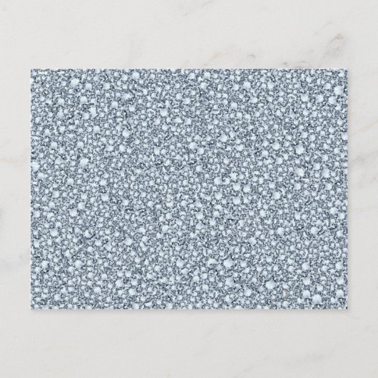 Encruonds Diamonds kijken naar Glitter Patter Briefkaart (Voorkant)