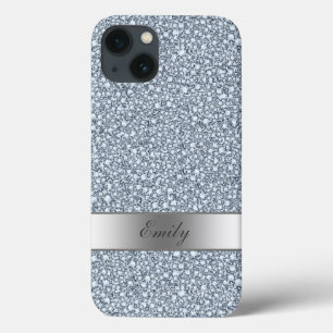Encruonds Diamonds kijken naar Glitter Patter iPhone 13 Hoesje