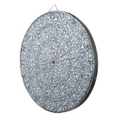Encruonds Diamonds kijken naar Glitter Patter Dartbord (Voorkant Rechts)