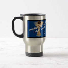 Encruste Palm Yacht Club Travel Mug Reisbeker