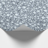 Encrusted Diamonds Look Glitter Cadeaupapier (Hoek)