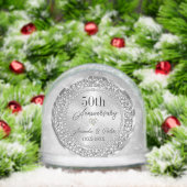 Encrusted Diamonds Wedding Anniversary Sneeuwbol (Kerstmis)