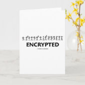 Encrypted (Adventure of the Dancing Mannen Cypher) Kaart (Gele Bloem)