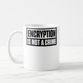 Encryptie Is Geen Misdaad Koffiemok