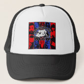 Encyclopedia WCCW Trucker hat Trucker Pet (Voorkant)