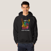 End Bullying Awareness and Solidarity for handicap Hoodie (Voorkant volledig)