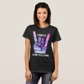 End Bullying Awareness and Solidarity for handicap T-shirt (Voorkant volledig)