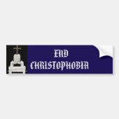 END CHRISTOPHOBIA BUMPERSTICKER (Voorkant)