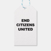 End Citizens United Cadeaulabel (Voorkant)