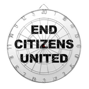 End Citizens United Dartbord