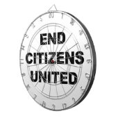 End Citizens United Dartbord (Voorkant Rechts)