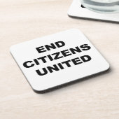 End Citizens United Drankjes Onderzetter (Linkerzijde)