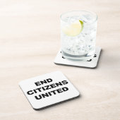End Citizens United Drankjes Onderzetter (Rechterzijde)