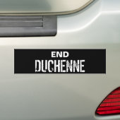 END DUCHENNE Bumpersticker (Op auto)