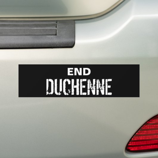 END DUCHENNE Bumpersticker (Op auto)