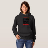 End Gun Violence Now Peace Enough June Awareness 2 Hoodie (Voorkant volledig)