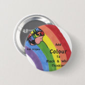 End Mental Health Stigma Ronde Button 5,7 Cm (Voorkant /achterkant)
