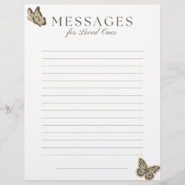 End-of-Life Letter to Loved Ones Briefhoofd