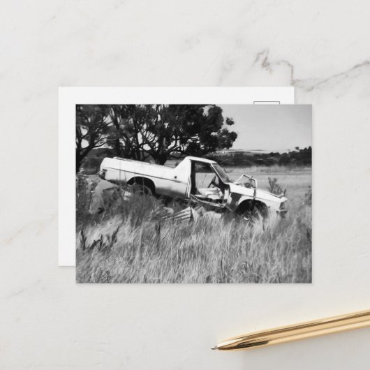 End of the Journey Briefkaart (Voorkant / Achterkant in situ)